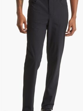 Zella Black Men’s Dress Slacks - Slim Fit